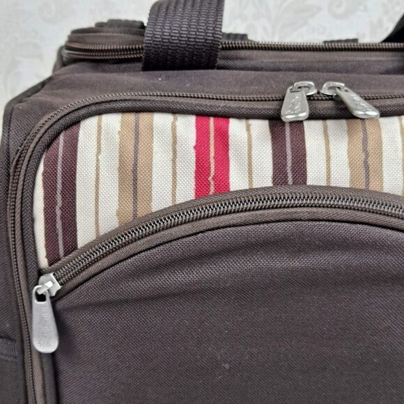 Picnic Time Moka Collection Picnic Cooler Tote with Food & Wine Compartments - Picture 2 of 16